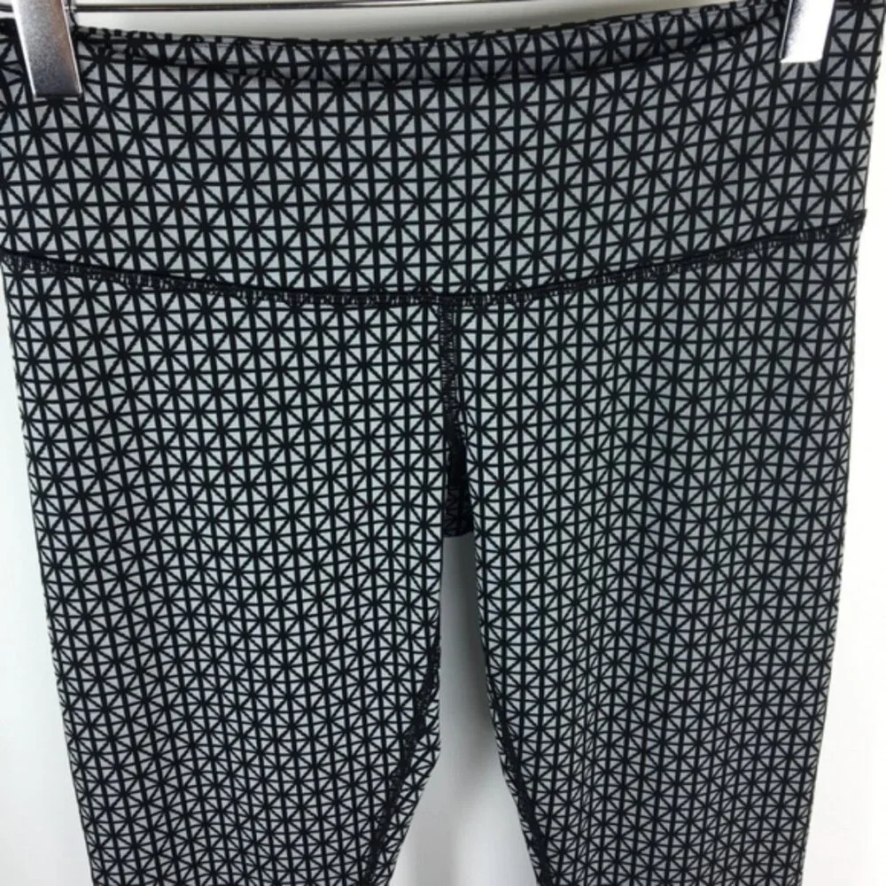 Lululemon Wunder Under Tri Geo Silver Spoon I Size 4 - Picture 4 of 8